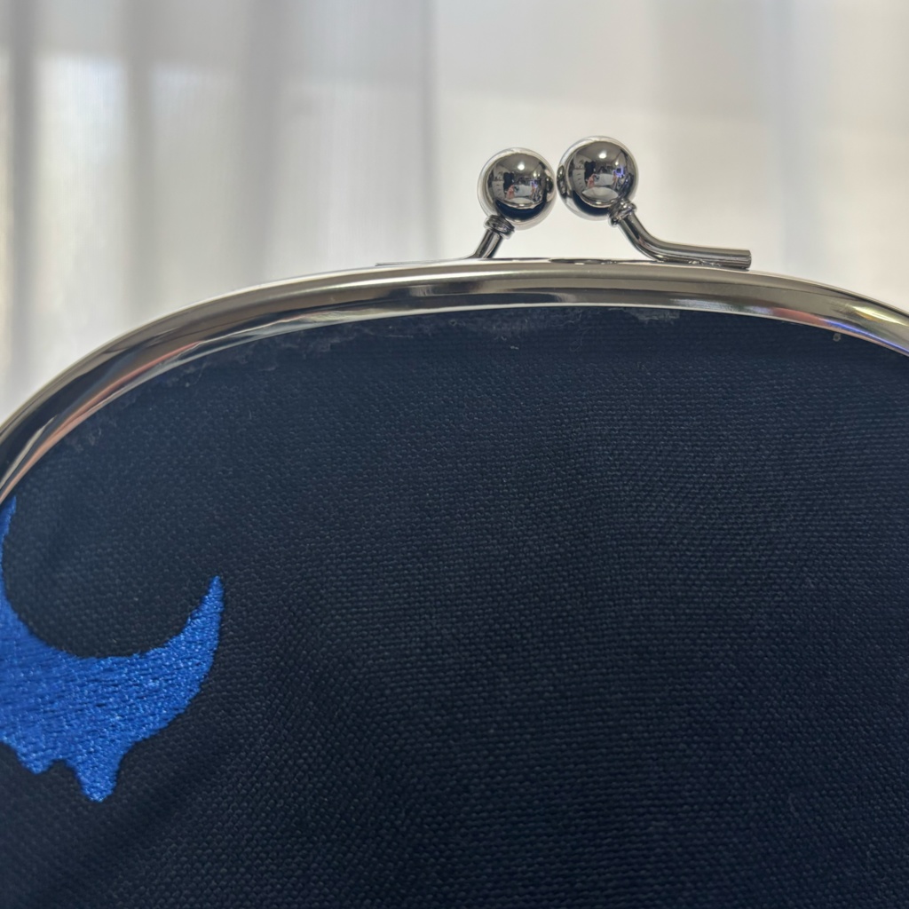 【刺繍入りポーチ】つきみつAoオリジナル