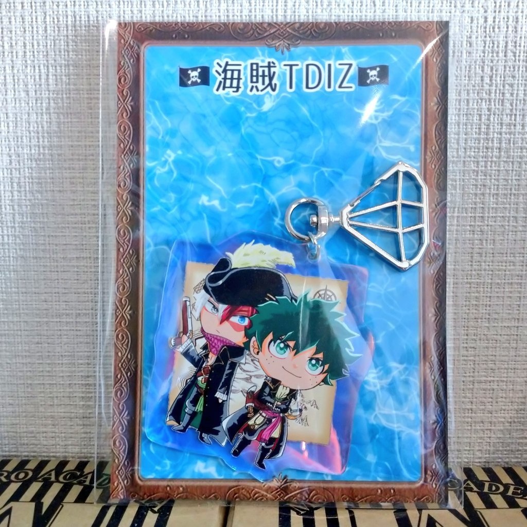 デフォルメ海賊轟出アクリルキーホルダー