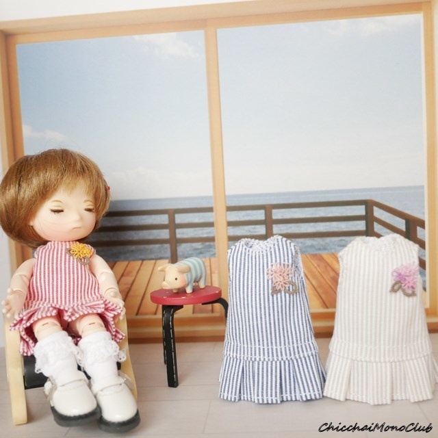 【オビツ11サイズ】夏のワンピース