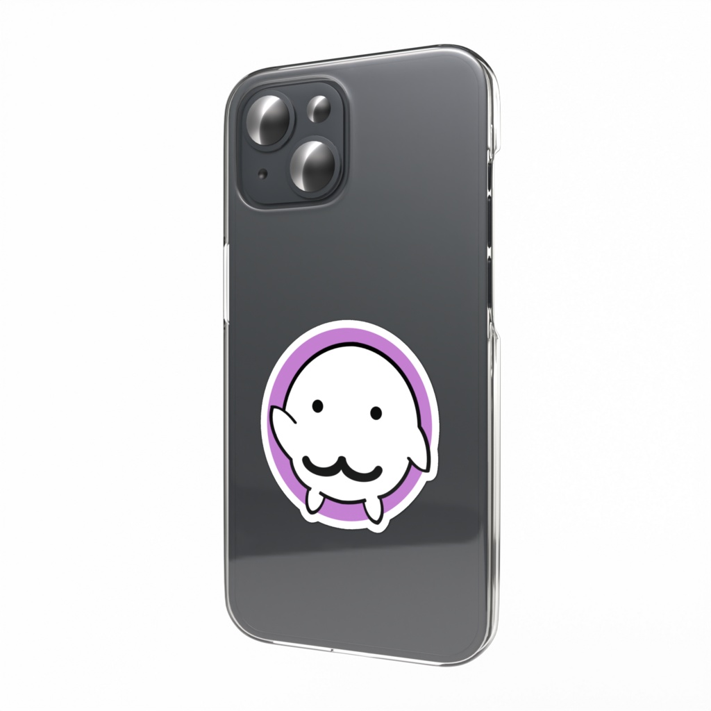 スマホステッカー（紫）