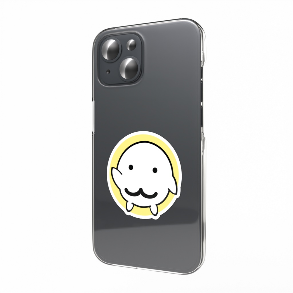 スマホステッカー（黄）