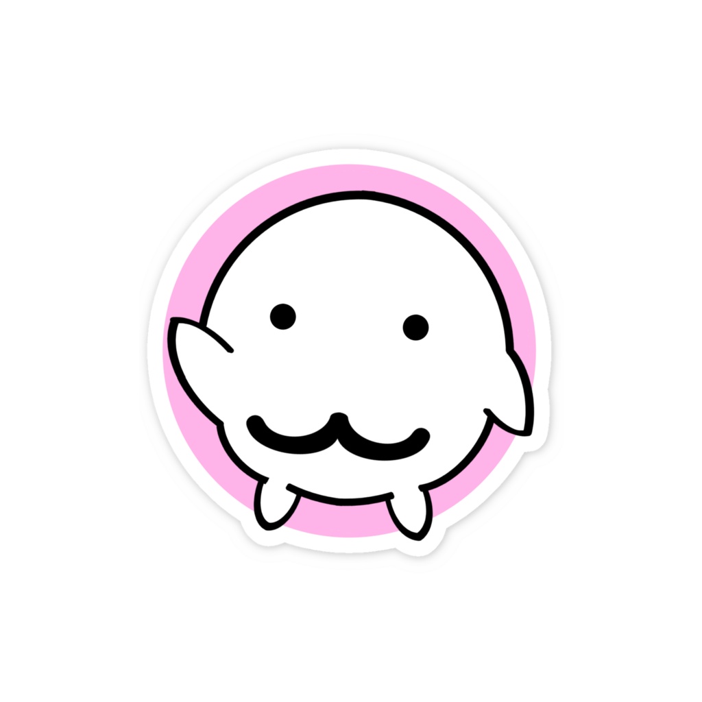 スマホステッカー(ピンク)