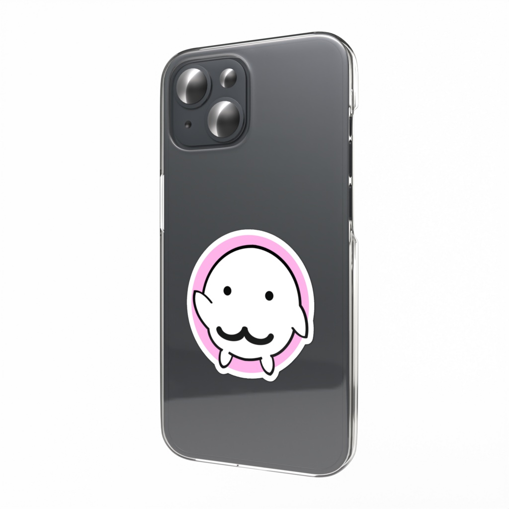 スマホステッカー（ピンク）