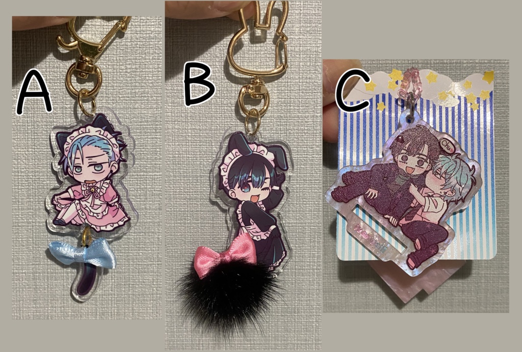 アクリルキーホルダー