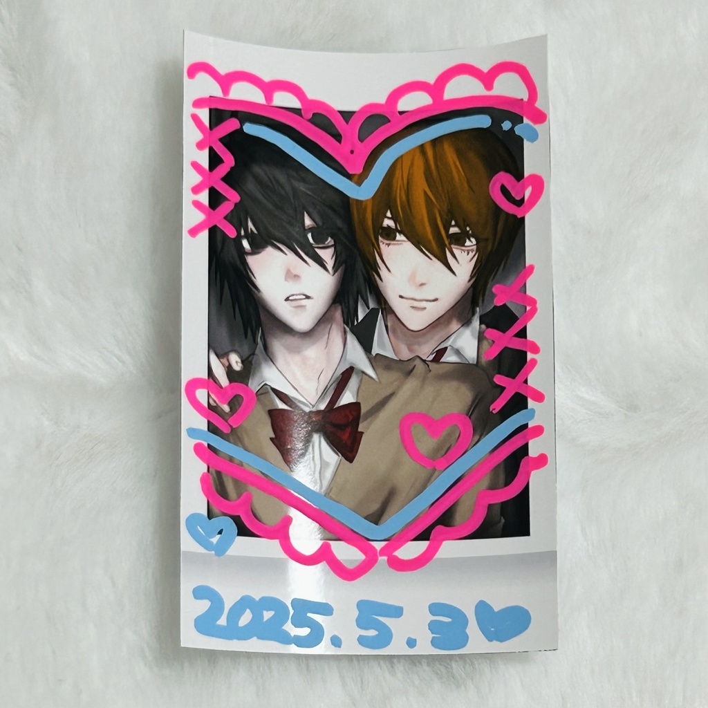 月L らくがきチェキ