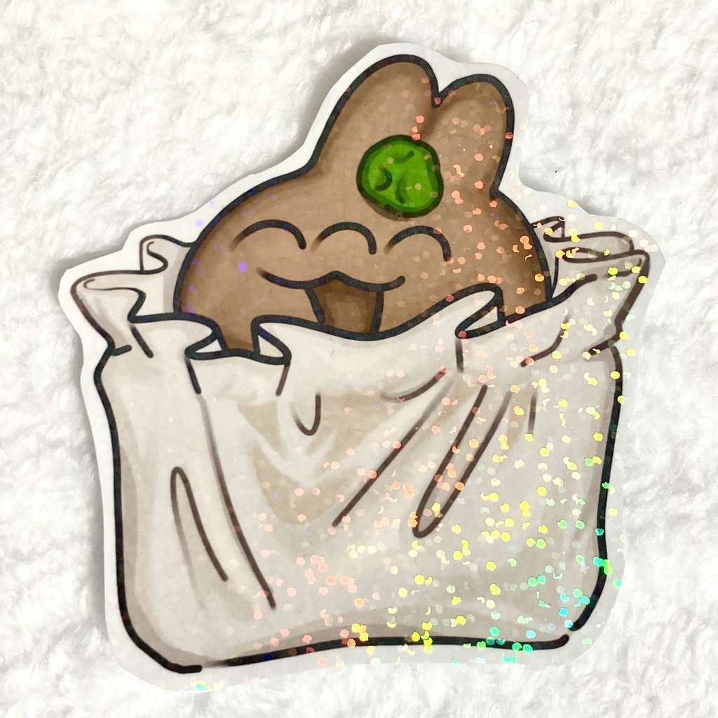 デカ☆キラ 三ツ目うさぎステッカー