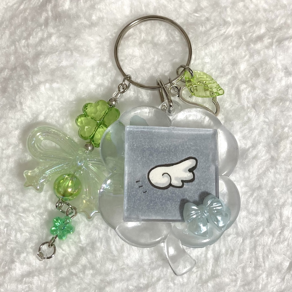 手描き原画付きキーホルダー