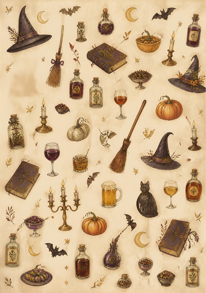 Halloween DESIGN PAPER|5枚セット