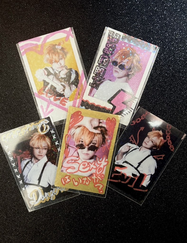 【🌈🕒 落書きチェキ】