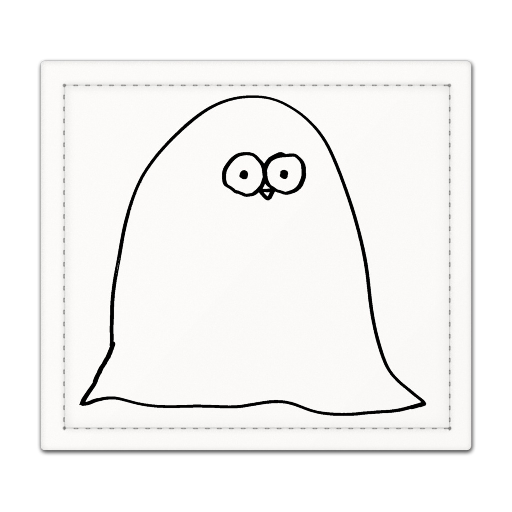 ゆるおばけ スタンプマット
