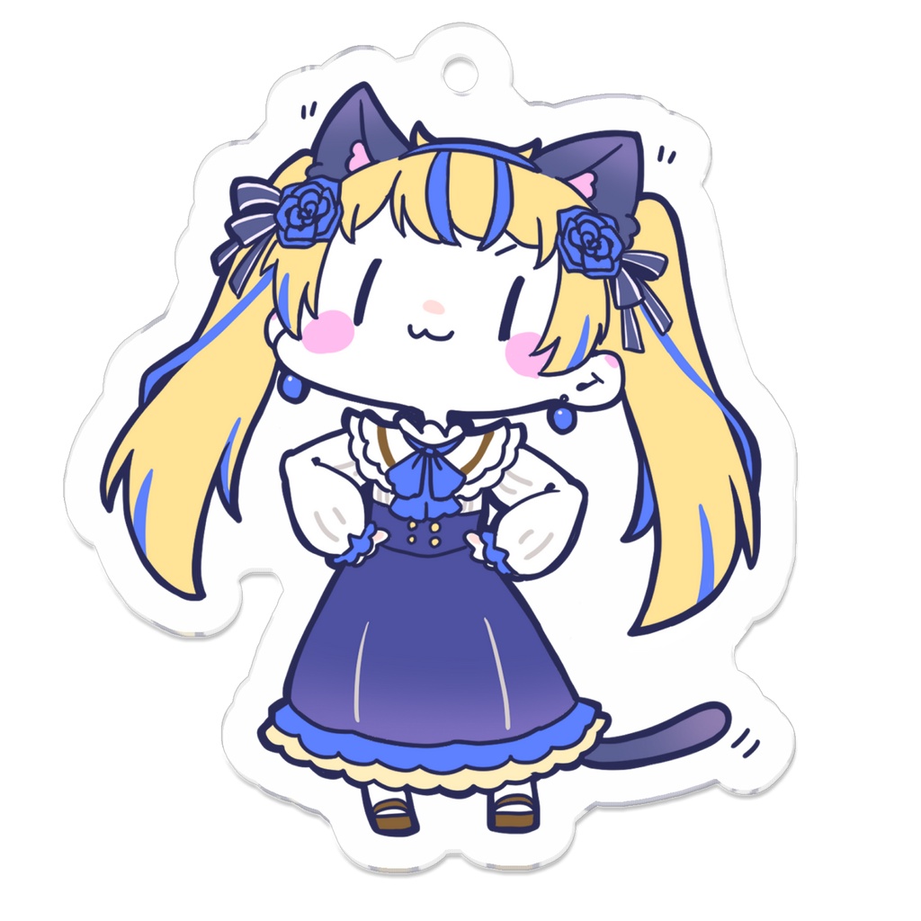 どや猫のまアクキー