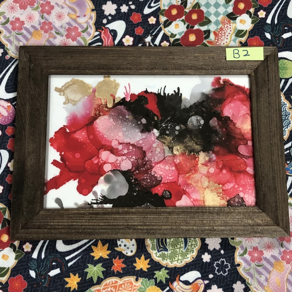 アルコールインクアート 原画