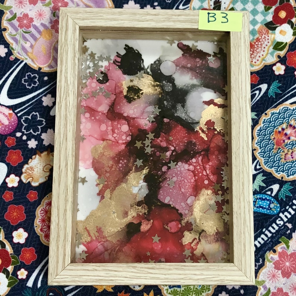 アルコールインクアート 原画