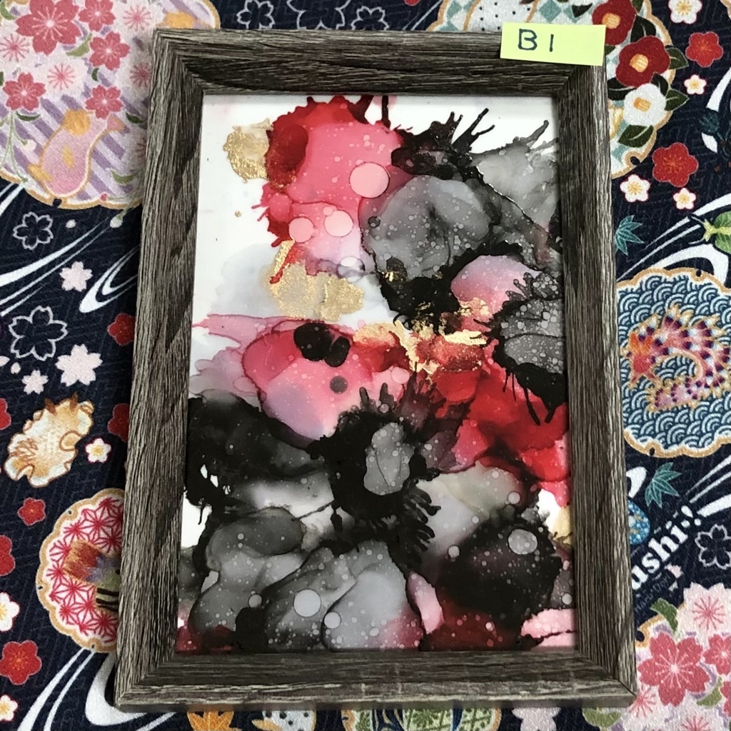 アルコールインクアート 原画