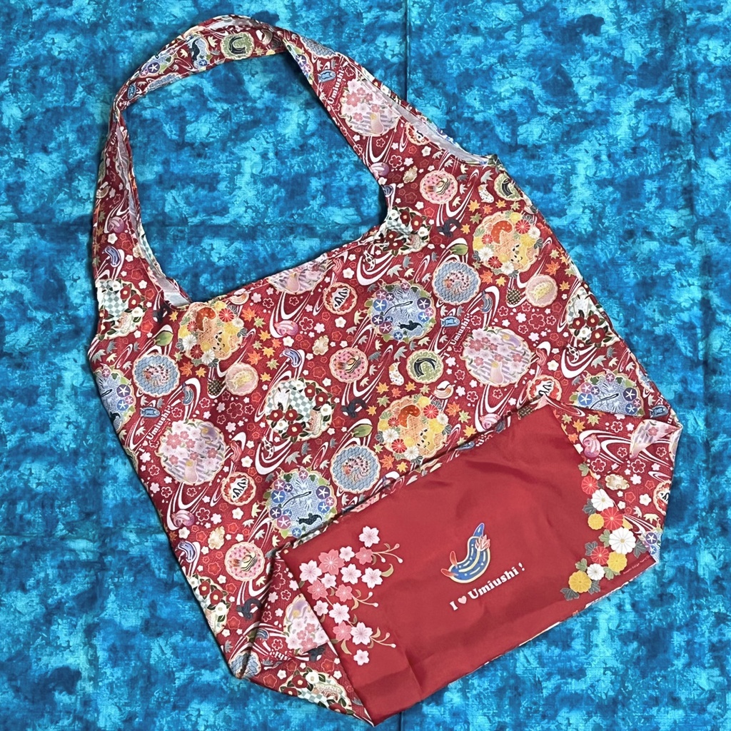 【新柄追加】ウミウシエコバッグ