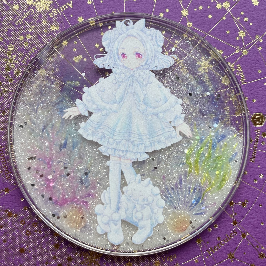 シロボンボンウミウシガール　グリッターコースター