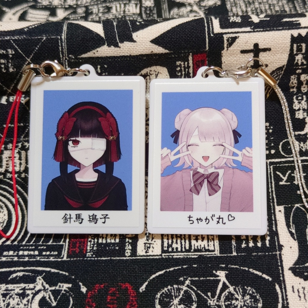 証明写真アクリルキーホルダー