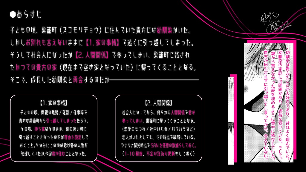 【CoC R15ヤンデレシナリオ】好い厭い SPLL:E194337