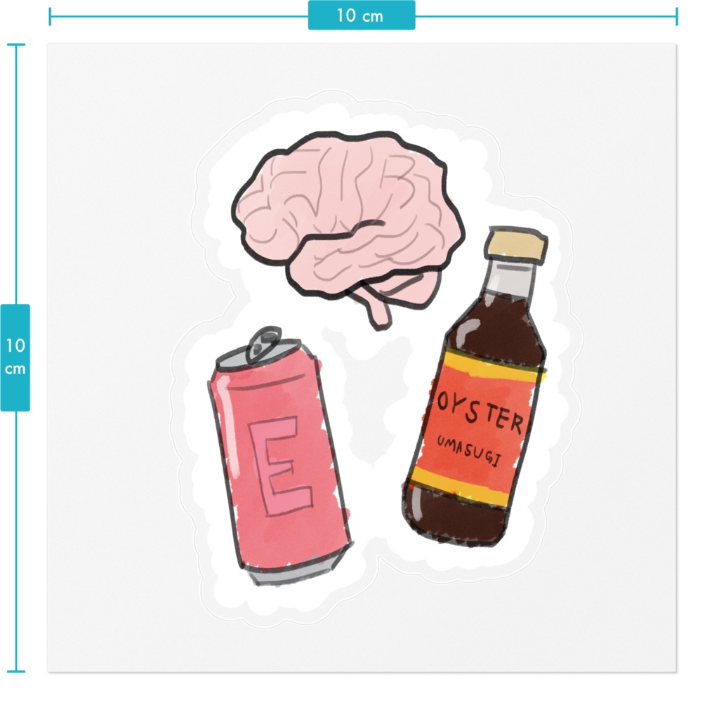 ヴェイパー・エイオン五周年記念グッズ:三種の神器ステッカー
