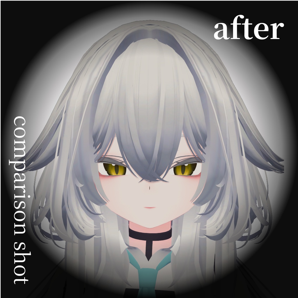 { SALE }「rurune」13 color Predator Eye Texture, Soft Smoky Makeup & Body Texture, Tail Decal