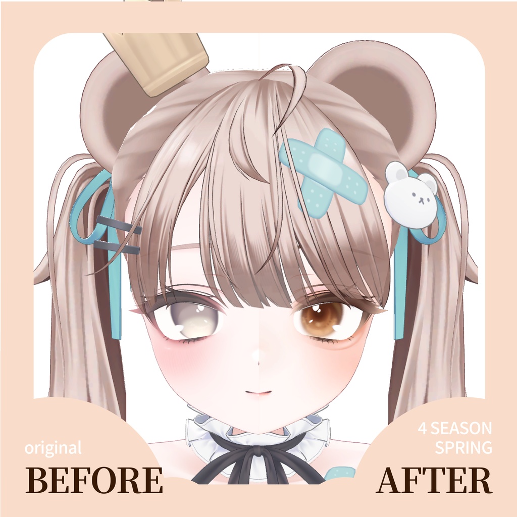 【50%OFF】【ミルフィ-MILFY-】4SEASON 季節 MAKE&EYE TEXTURE SET 「SPRING」