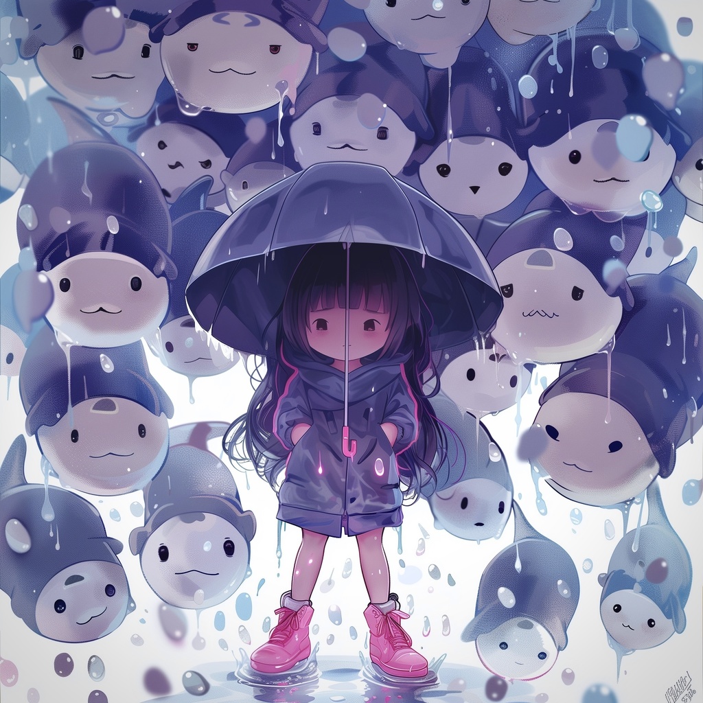 「今日は結構アザラシが降ってるな〜」