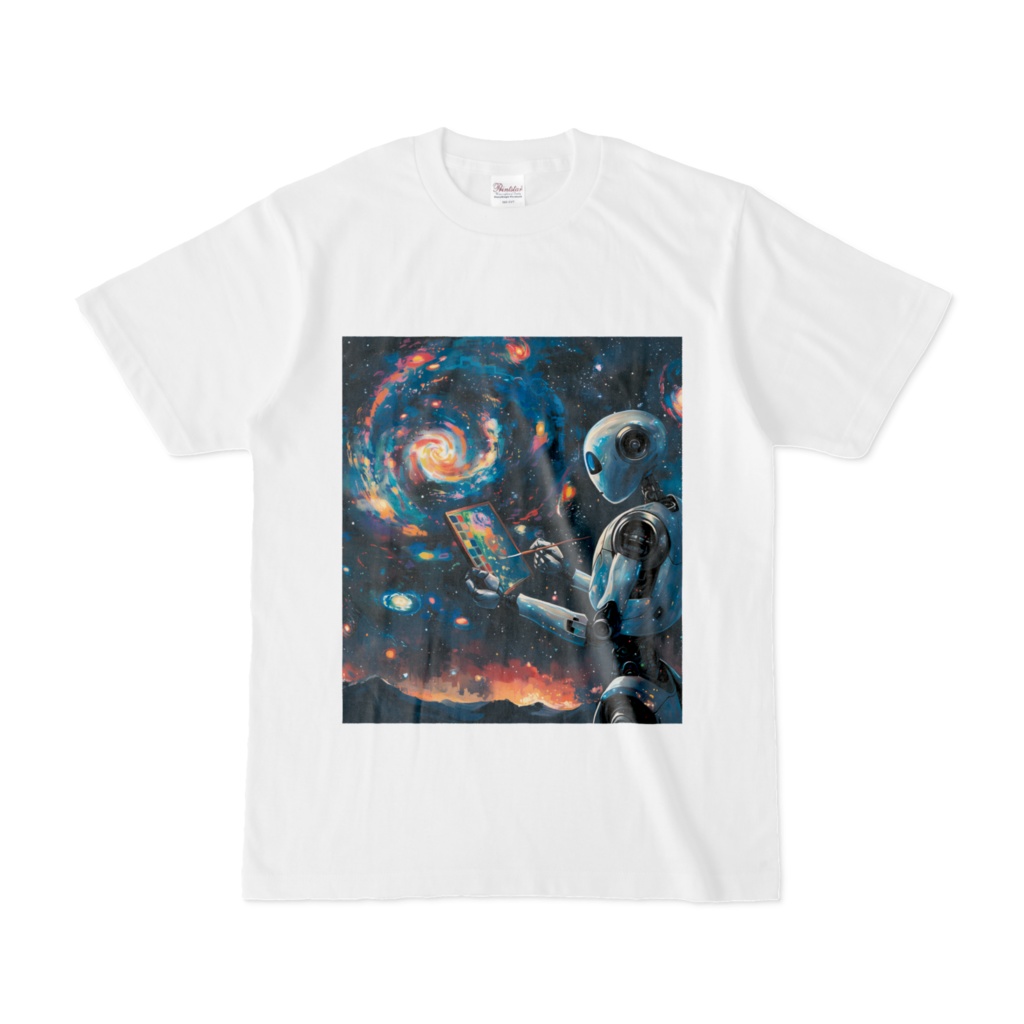 空を描くロボット