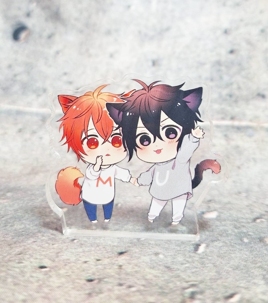 【同人グッズ】真冬と雨月 ちびちゃん アクリルスタンド