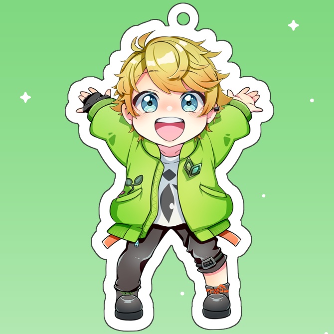 マコトくんアクリルキーホルダー①