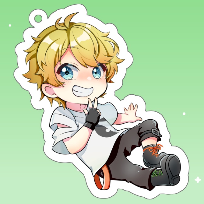 マコトくんアクリルキーホルダー②