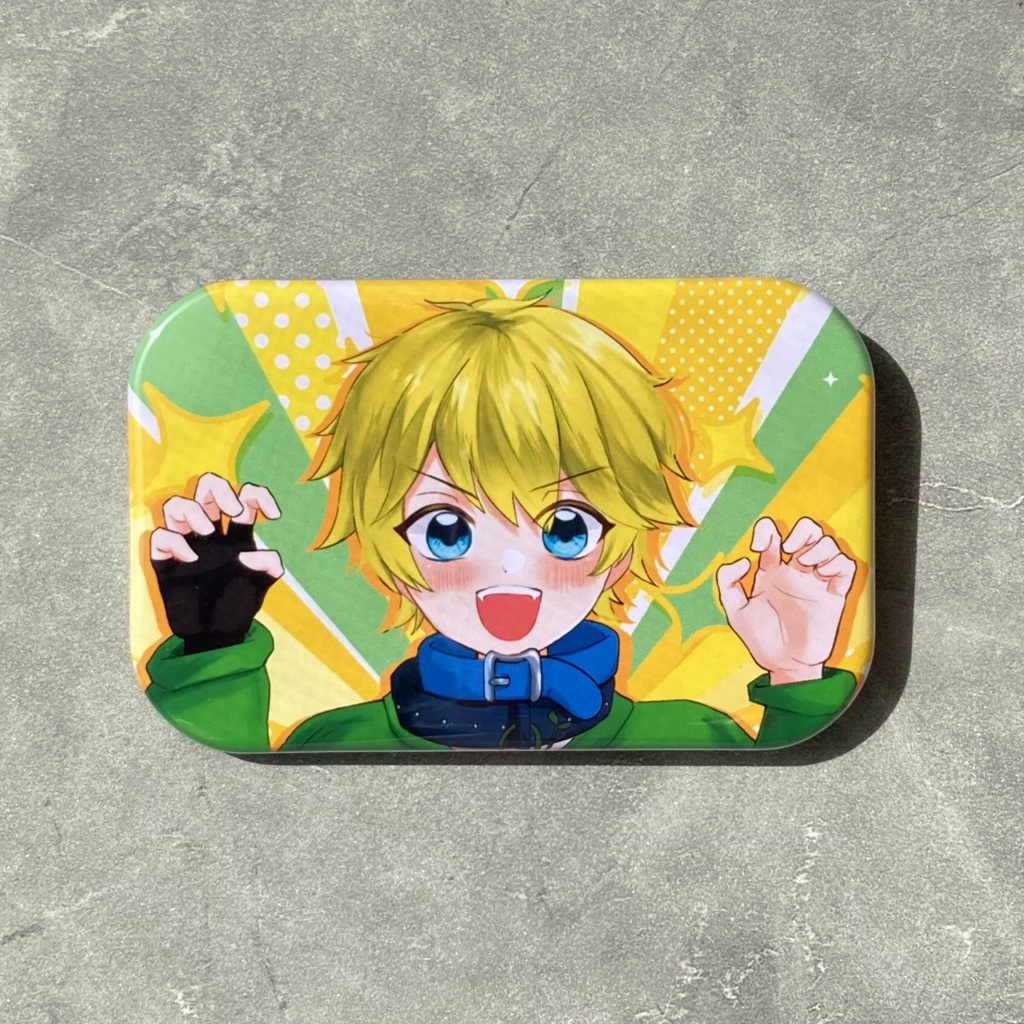 がおー！ビタミン缶バッジ