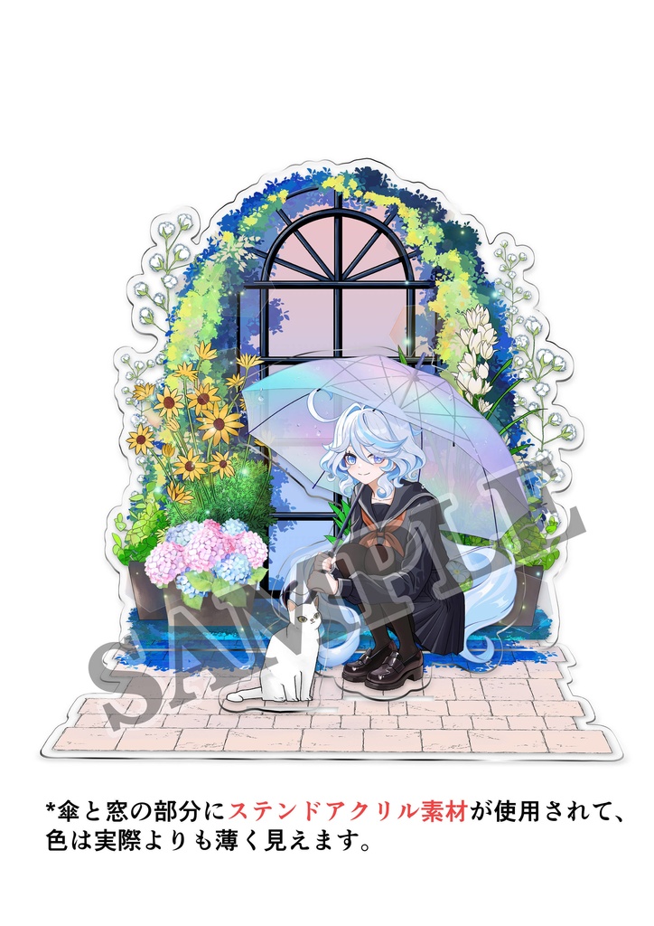 原神フリーナ　雨上がり