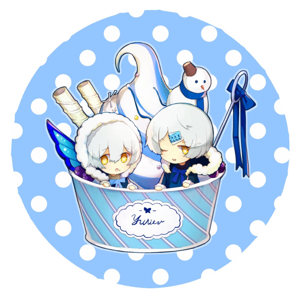 ユーリエフICE缶バッジ