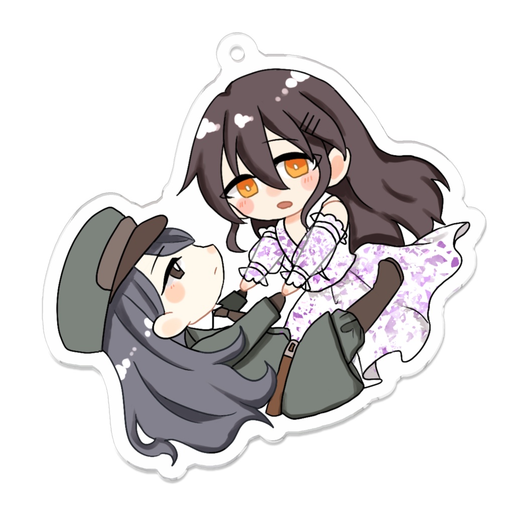 アルカディアIIIアクリルキーホルダー(サクマ&カヨウ)