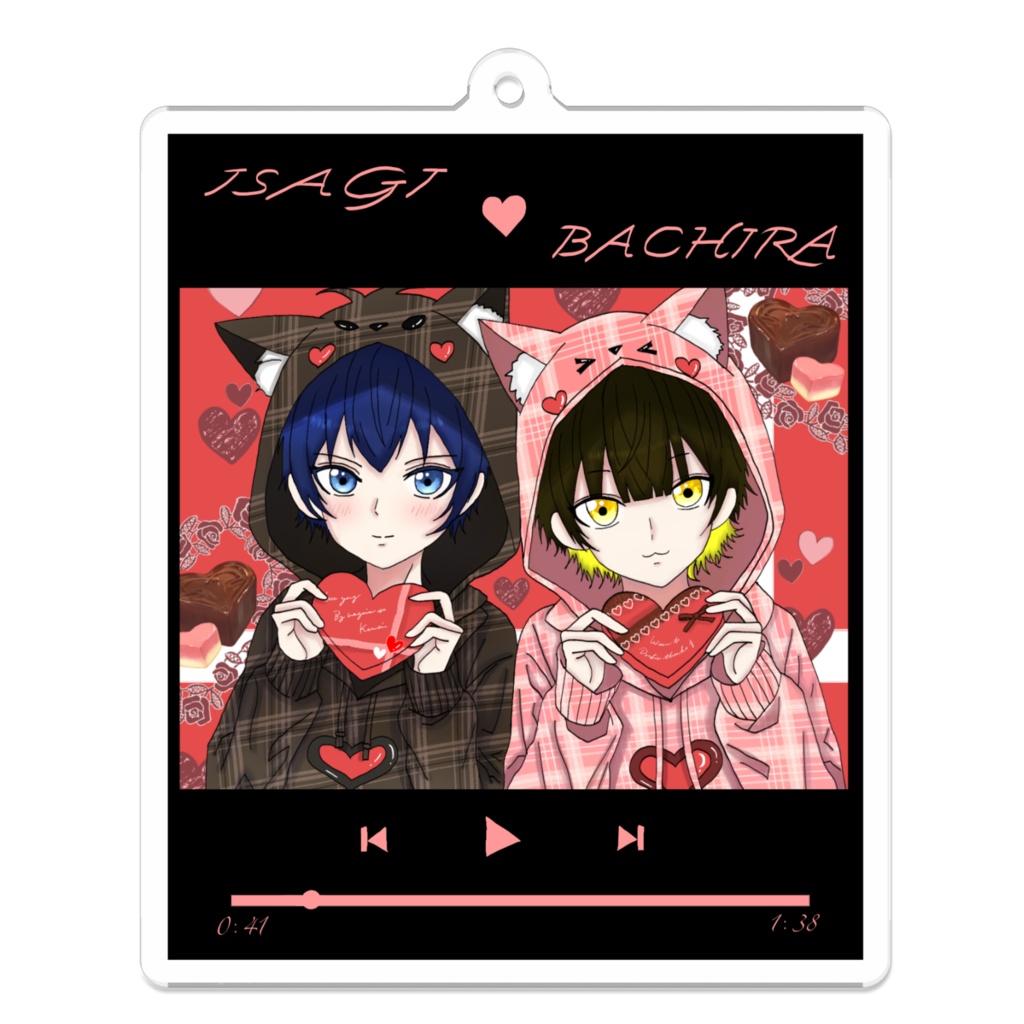 潔蜂 🌹chocolate Rose🌹アクキー