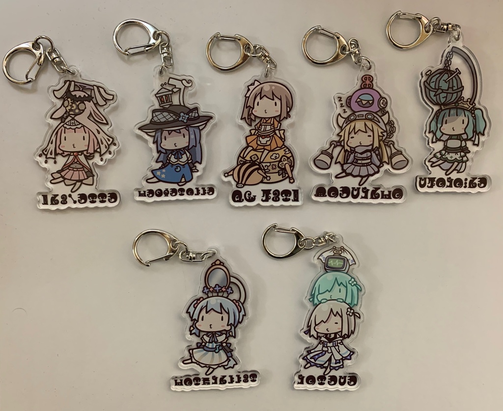 ドッペルアクリルキーホルダー