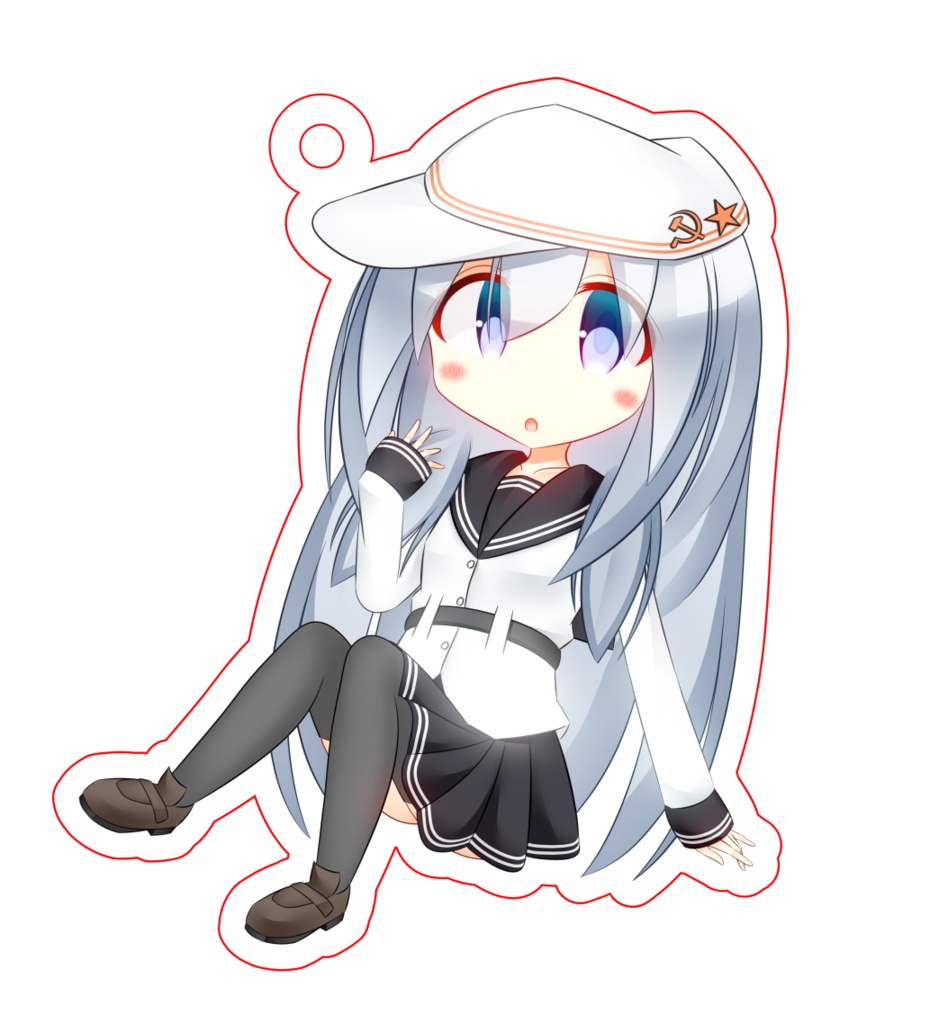 Верныйアクリルキーホルダー