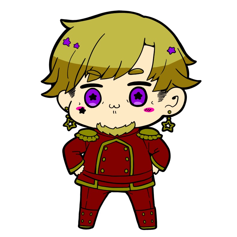 ちみ王アクリルバッジ