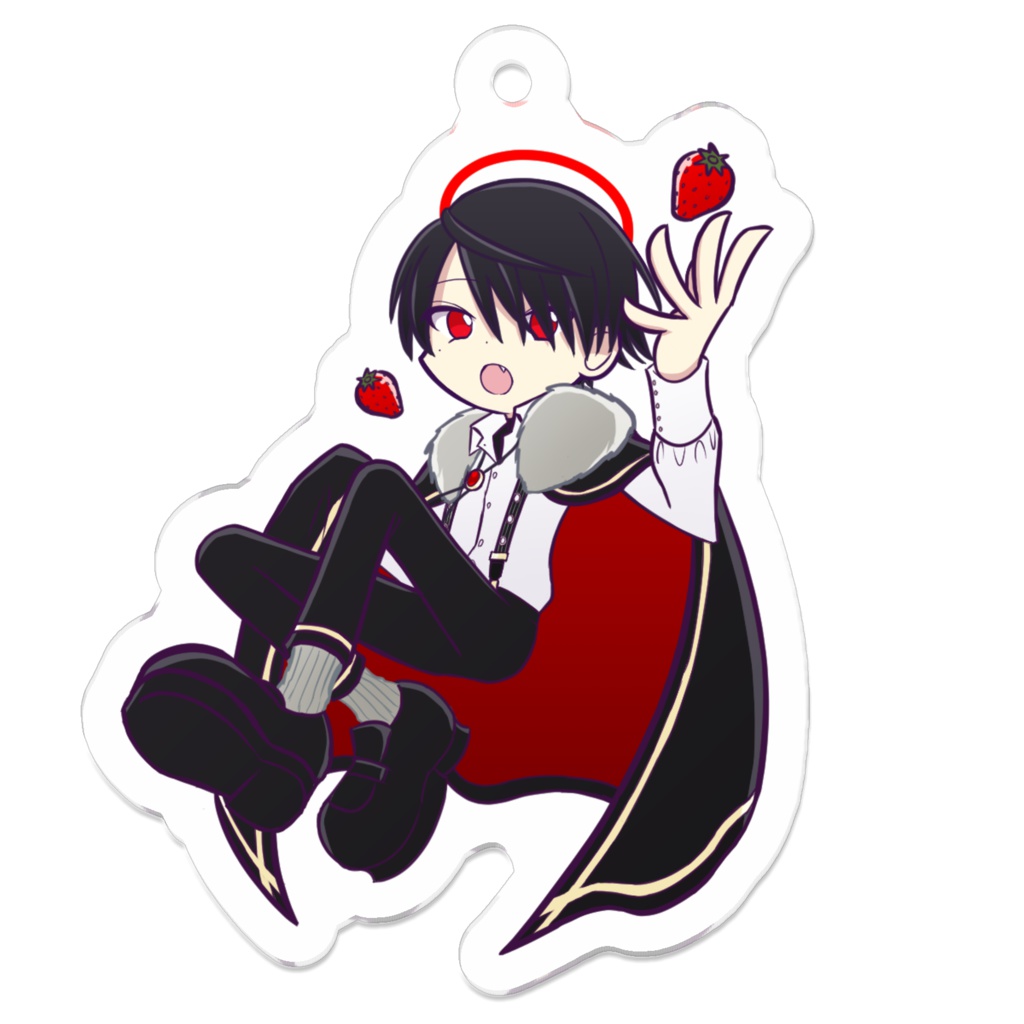 都筑レイ(ぷよ風Ver.) アクリルキーホルダー