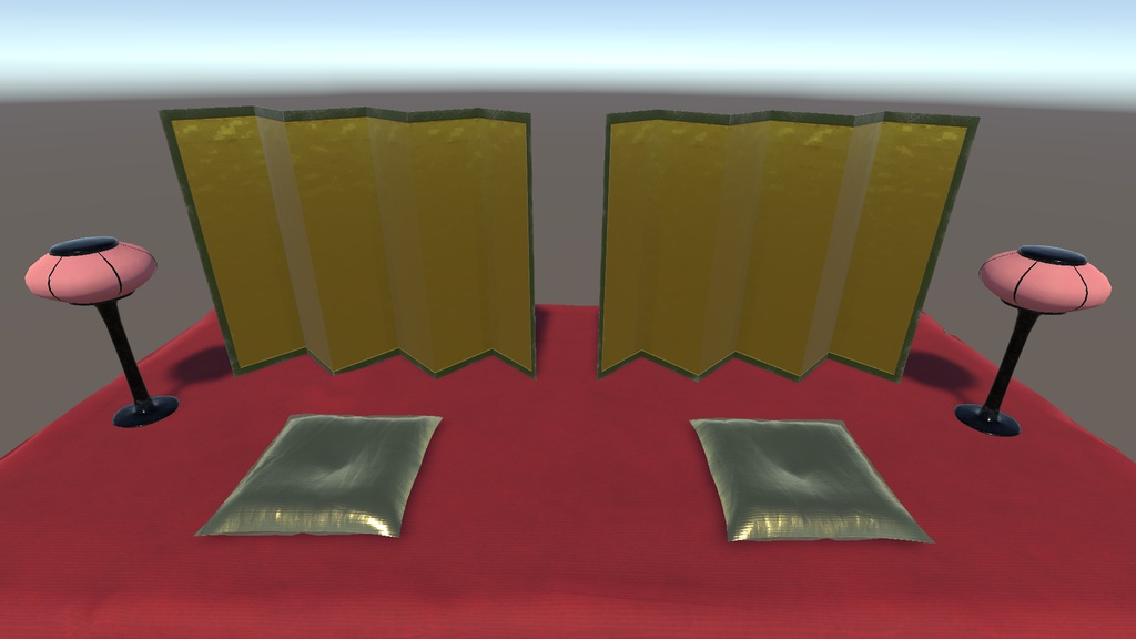 ひな祭りで使えそうな3Dモデル【VRChat使用可、オリジナル3Dモデル】
