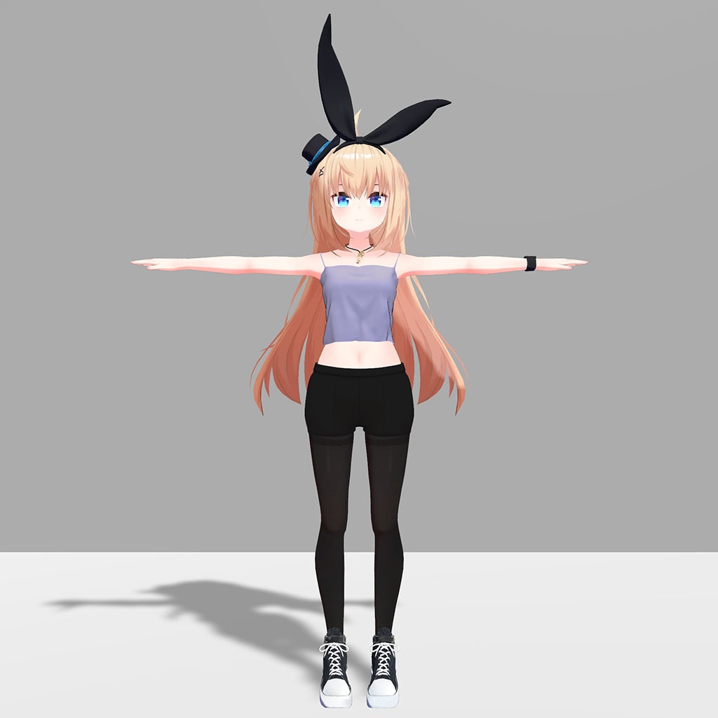 リアアリス用衣装 キャミソール、ショートパンツ(黒・白)