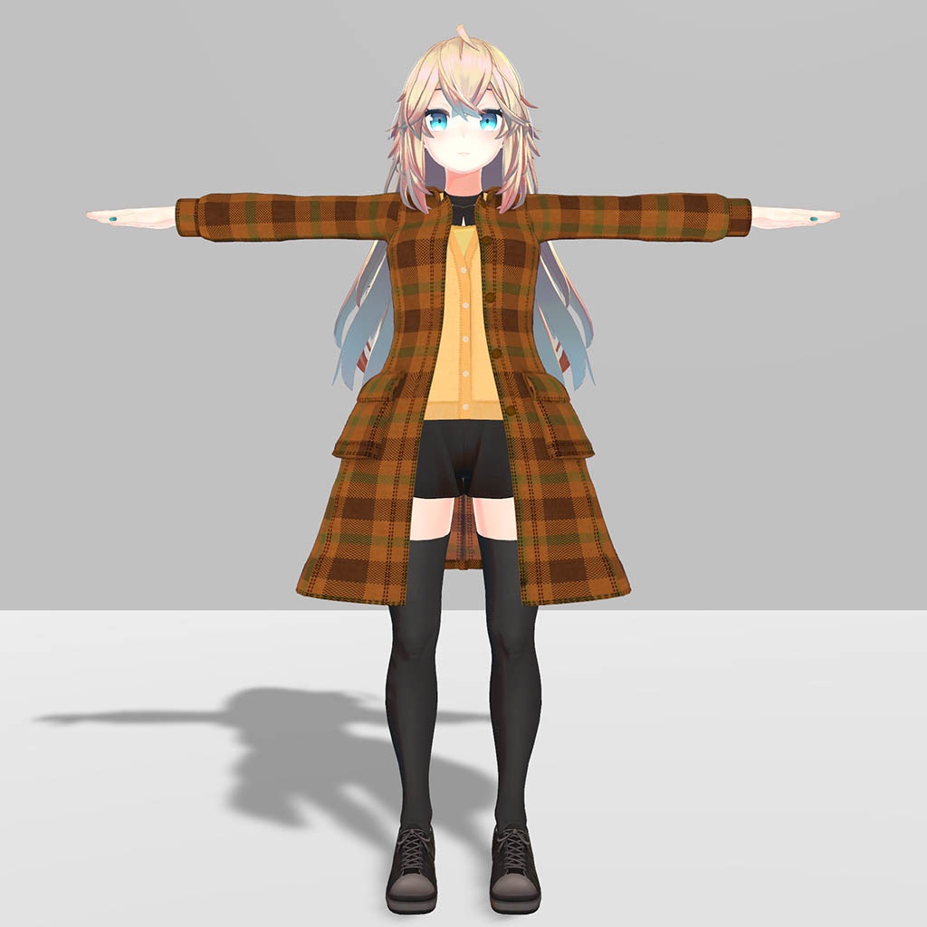 メリノ用衣装、チェスターコート、Vネックカーディガン