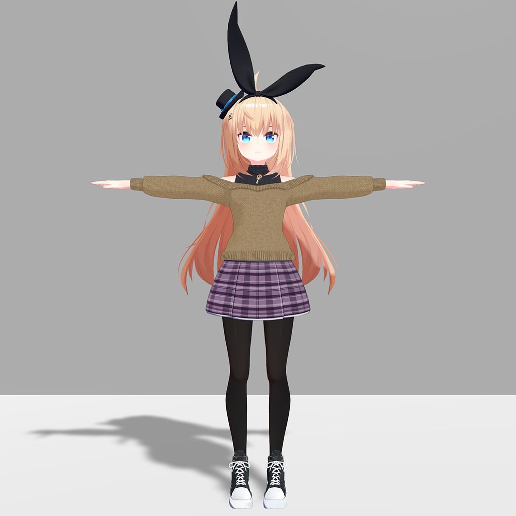 リアアリス(RearAlice)用衣装 オフショルダーセーター、オフショルダーブラウス(アイボリー)