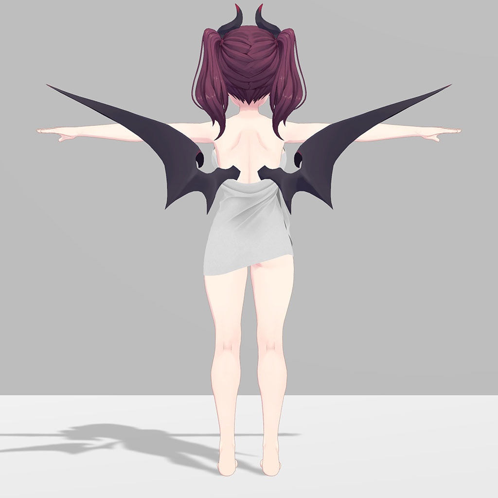 サタリナ族のメイドさん用衣装、バスタオル