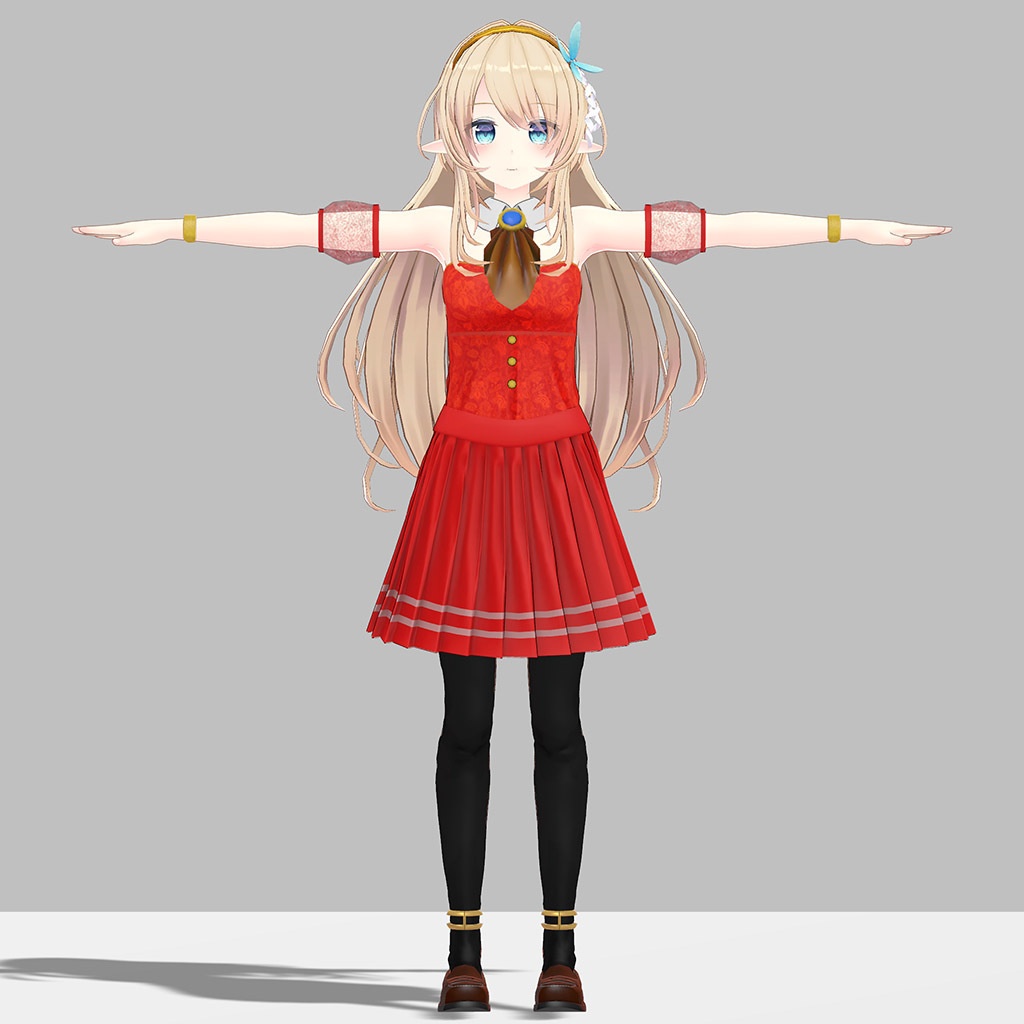 【PB対応】ルシナちゃん用の衣装、スクールドレスセット