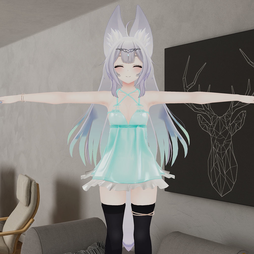 8アバター対応衣装、ベビードール「イヨ」 「ウルフェリア」 「狐薄」 「シルヴィア」 「ドラゴニュート・シェンナ」 「メリノ」 「ルシナ」 「レイニィ」