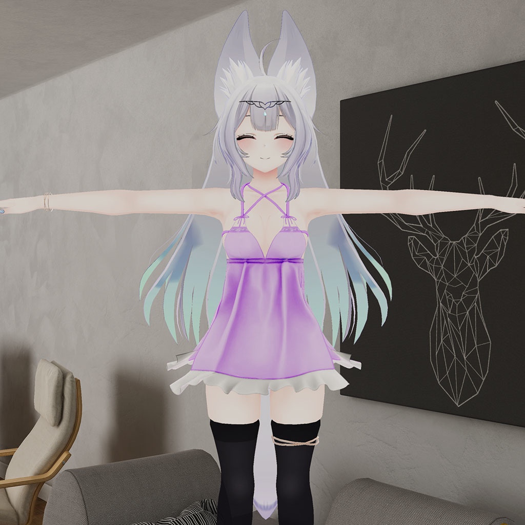 8アバター対応衣装、ベビードール「イヨ」 「ウルフェリア」 「狐薄」 「シルヴィア」 「ドラゴニュート・シェンナ」 「メリノ」 「ルシナ」 「レイニィ」