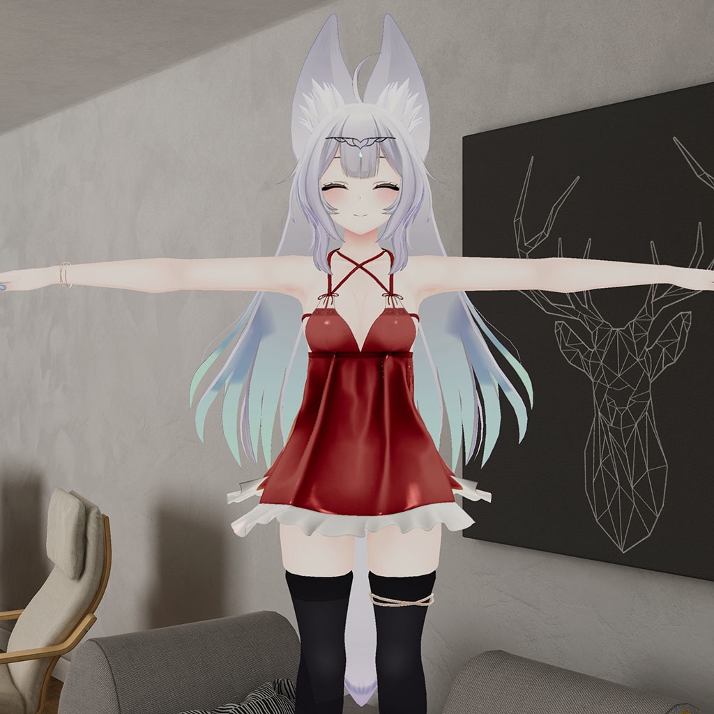 8アバター対応衣装、ベビードール「イヨ」 「ウルフェリア」 「狐薄」 「シルヴィア」 「ドラゴニュート・シェンナ」 「メリノ」 「ルシナ」 「レイニィ」