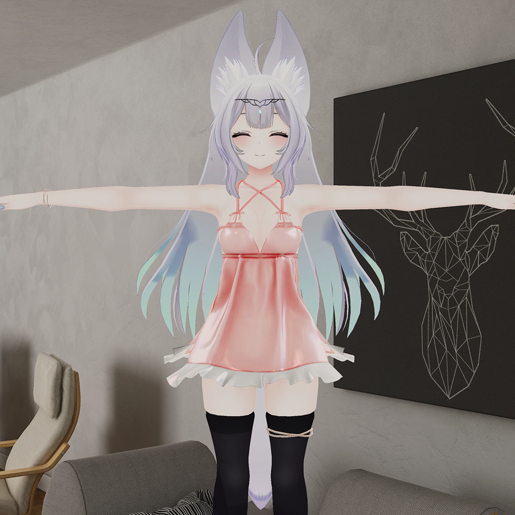 8アバター対応衣装、ベビードール「イヨ」 「ウルフェリア」 「狐薄」 「シルヴィア」 「ドラゴニュート・シェンナ」 「メリノ」 「ルシナ」 「レイニィ」