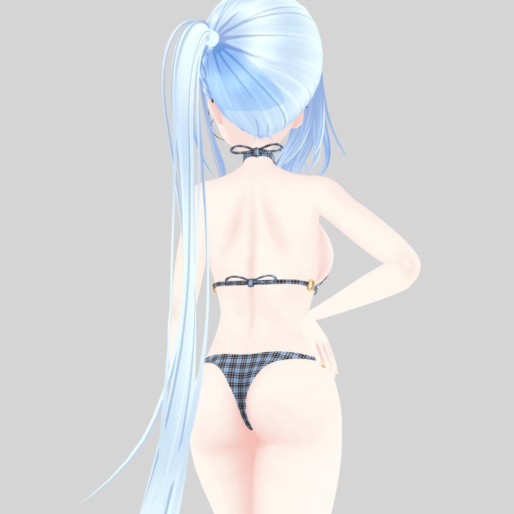 「ギモザード」用衣装、ホルターネックビキニ、テクスチャ4種入り